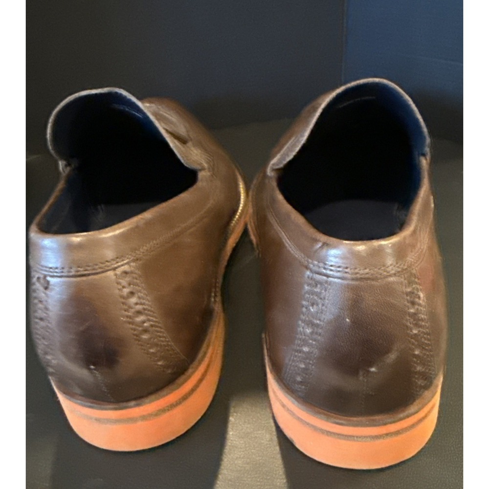Cole Haan Mens Size 12‎ M Tassels Loafers Brown Leather Shoes Preppy Office - Picture 4 of 14